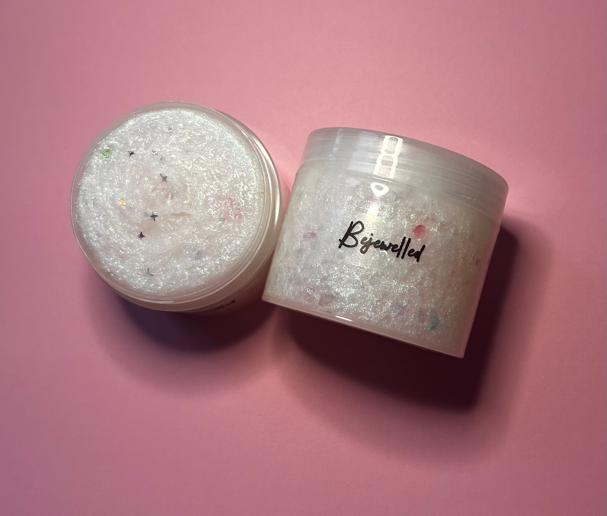 Bejewelled- Clear silica slime