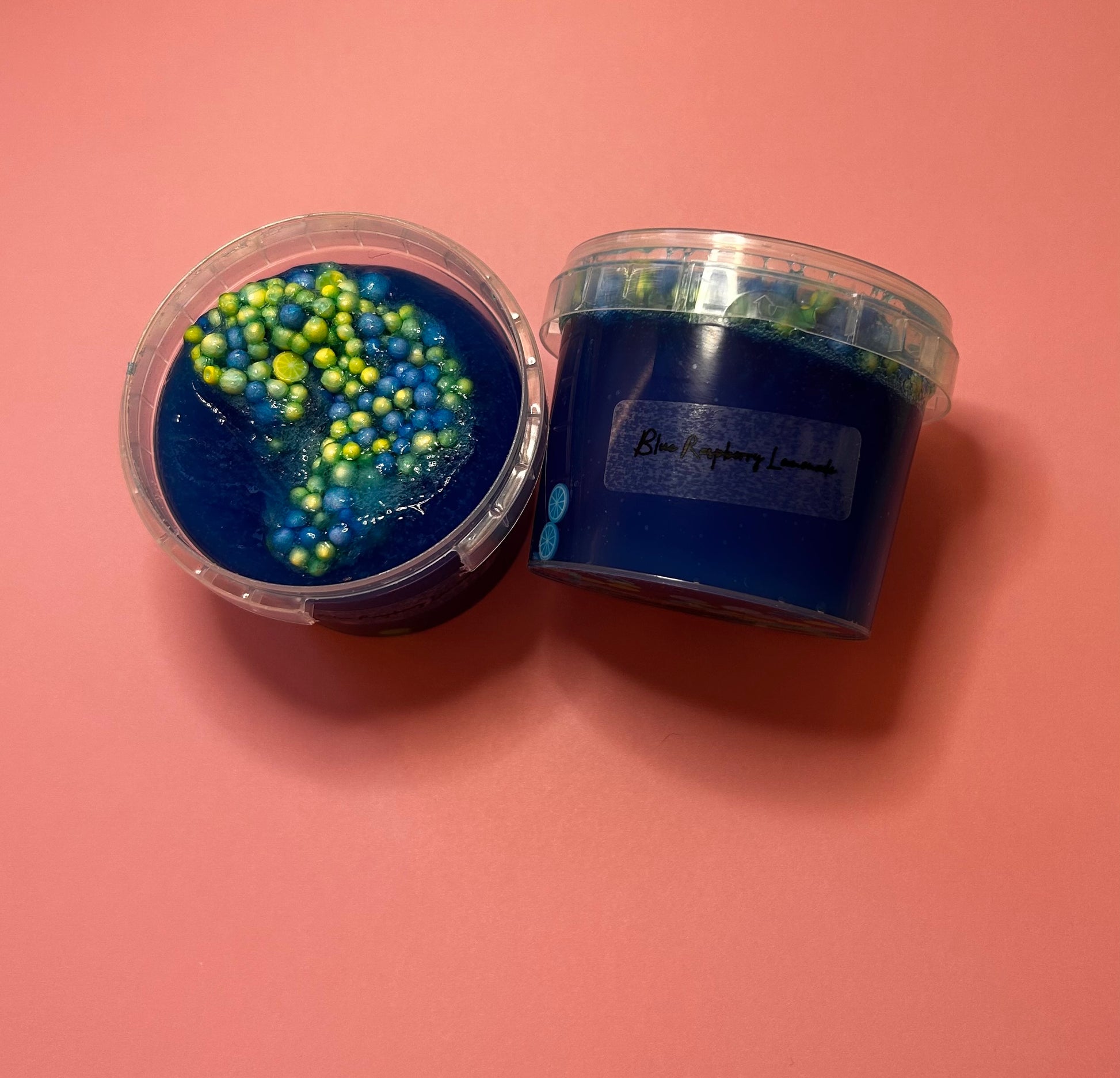 Blue Raspberry Lemonade- Thick jelly slime