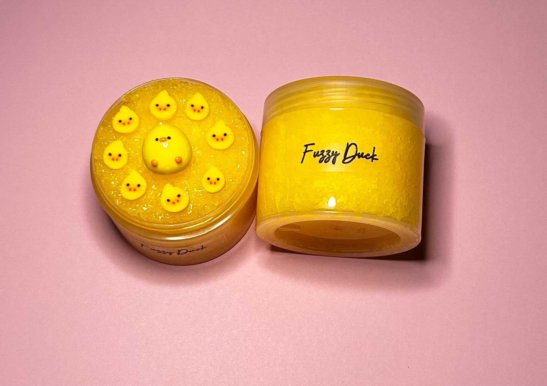 Fuzzy Duck- Snow Fuzz slime