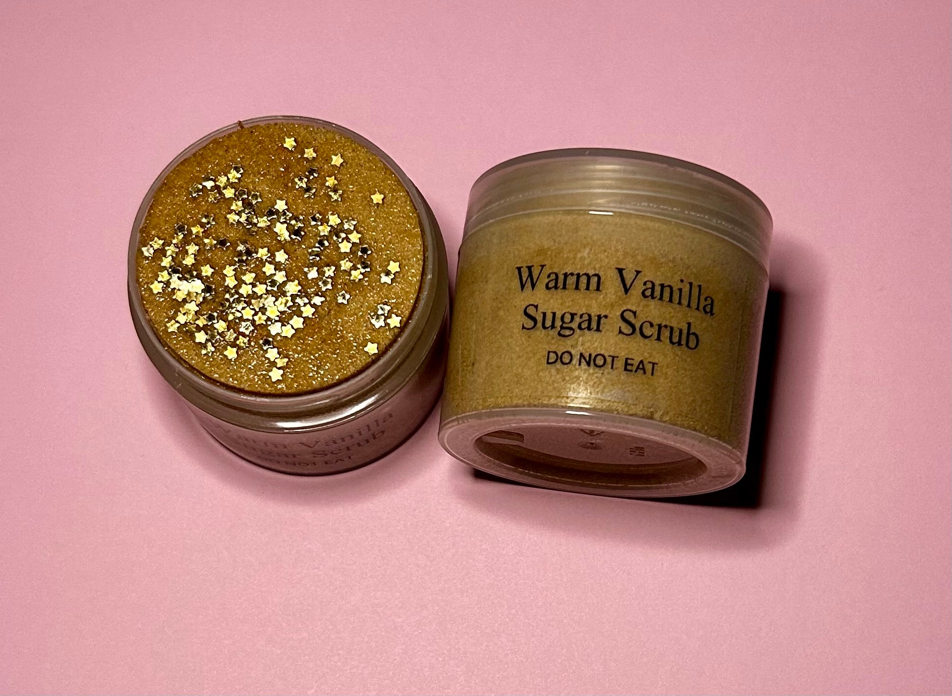 Warm Vanilla Sugar Scrub- Ground Pumice Slime