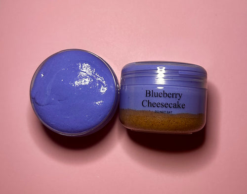 Blueberry Cheesecake- Sand X Butter slime