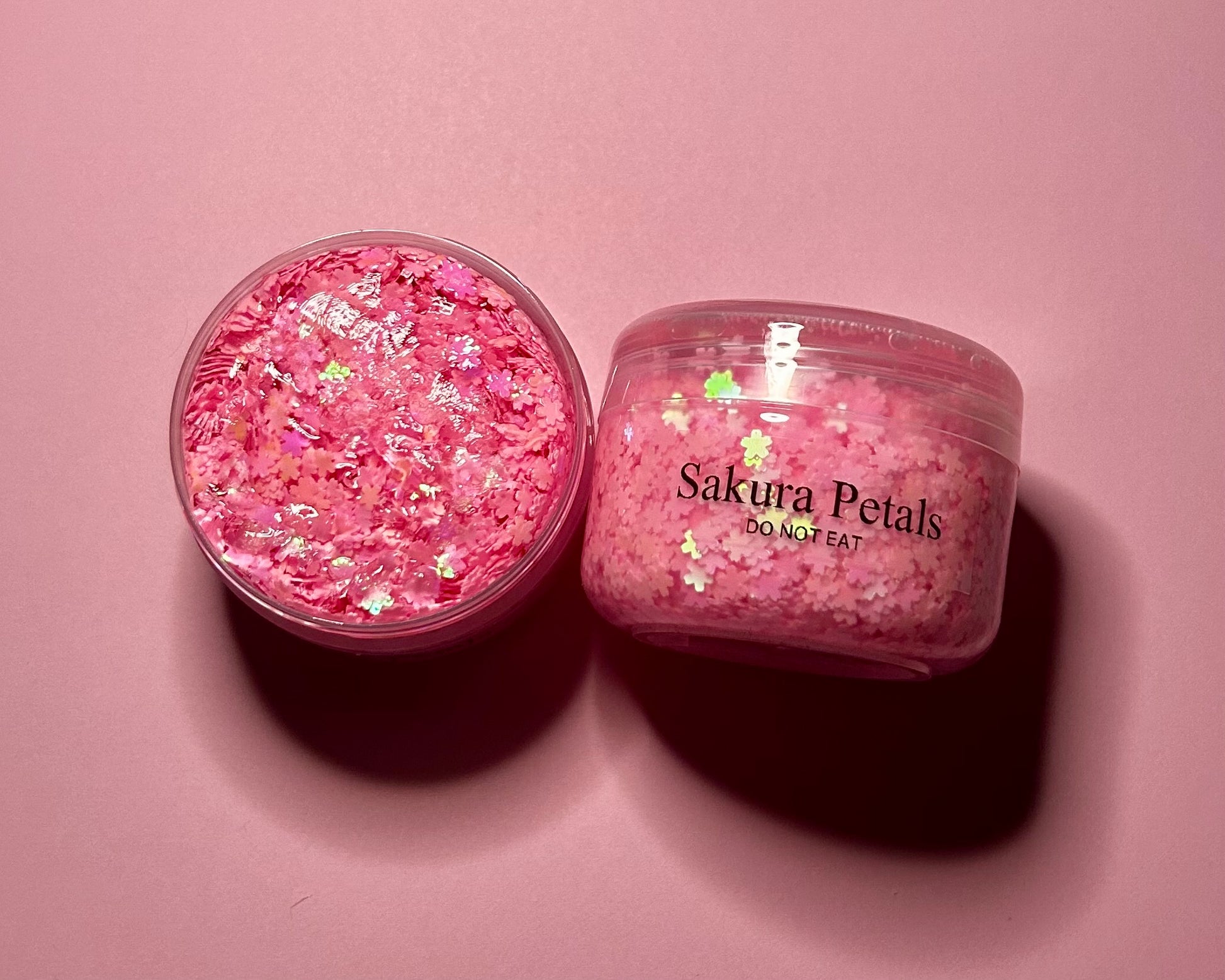 Sakura Petals- Sequin Crunchbomb slime