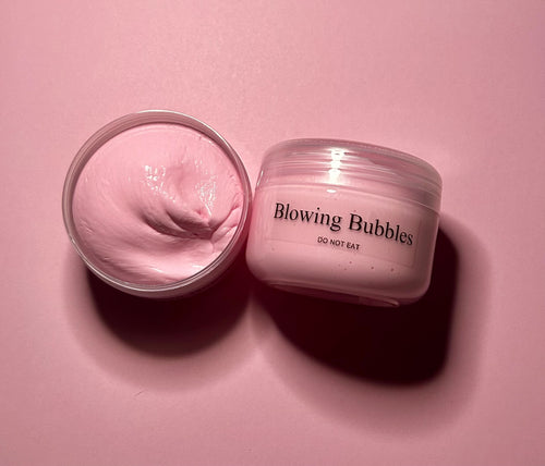 Blowing Bubbles- Fluffy butter slime