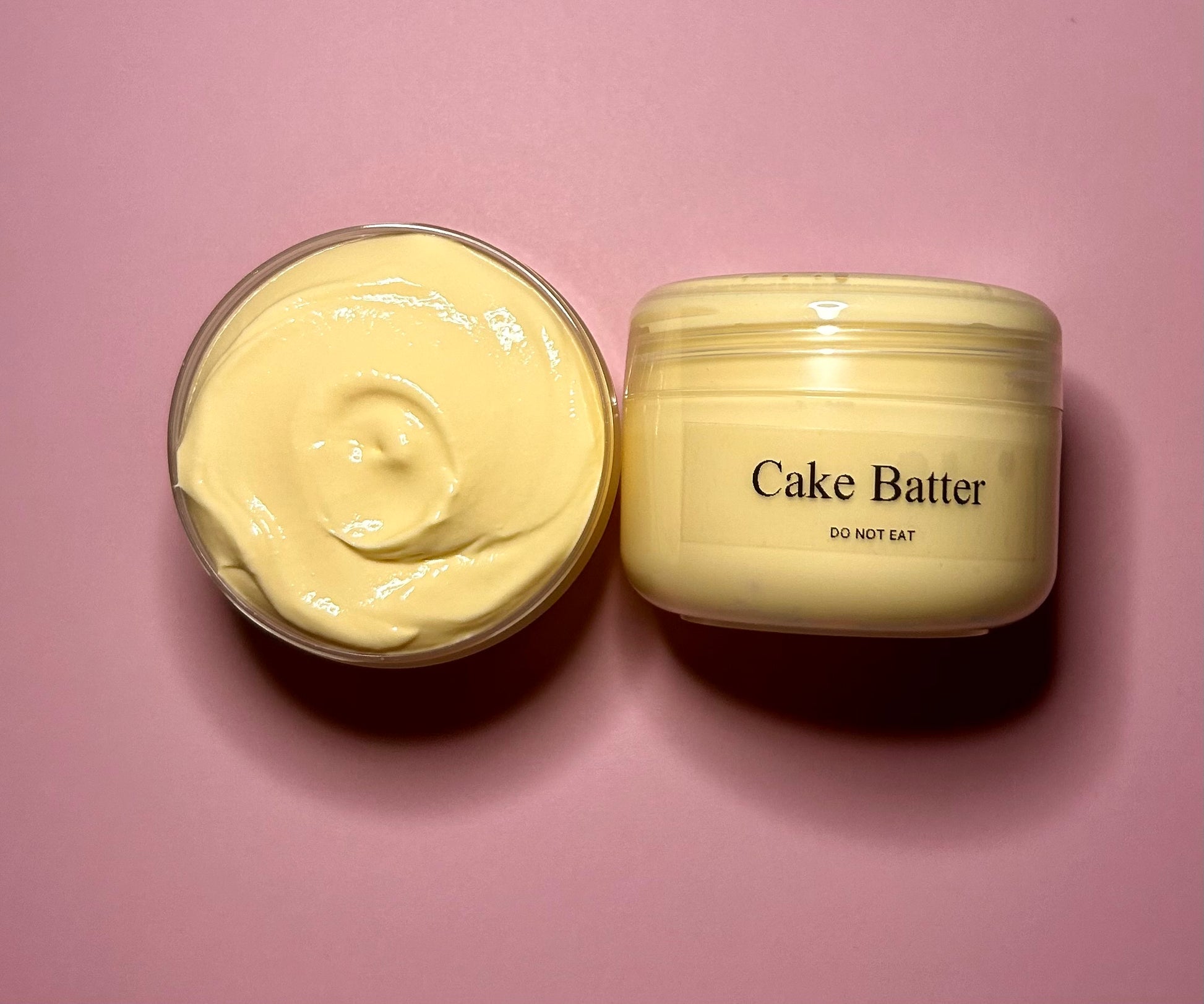 Cake Batter- Wood Glue Slay Slime