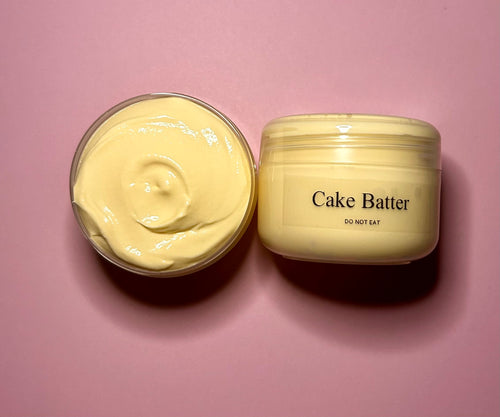 Cake Batter- Wood Glue Slay Slime