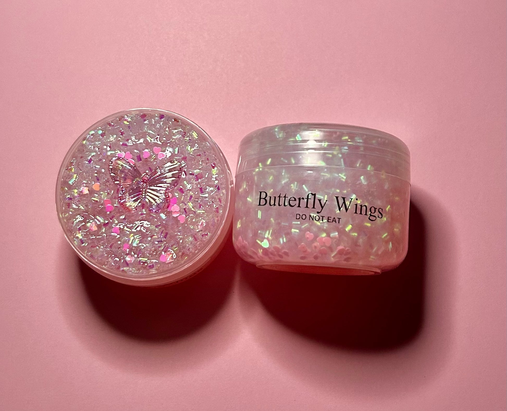 Butterfly Wings- Clear bingsu slime
