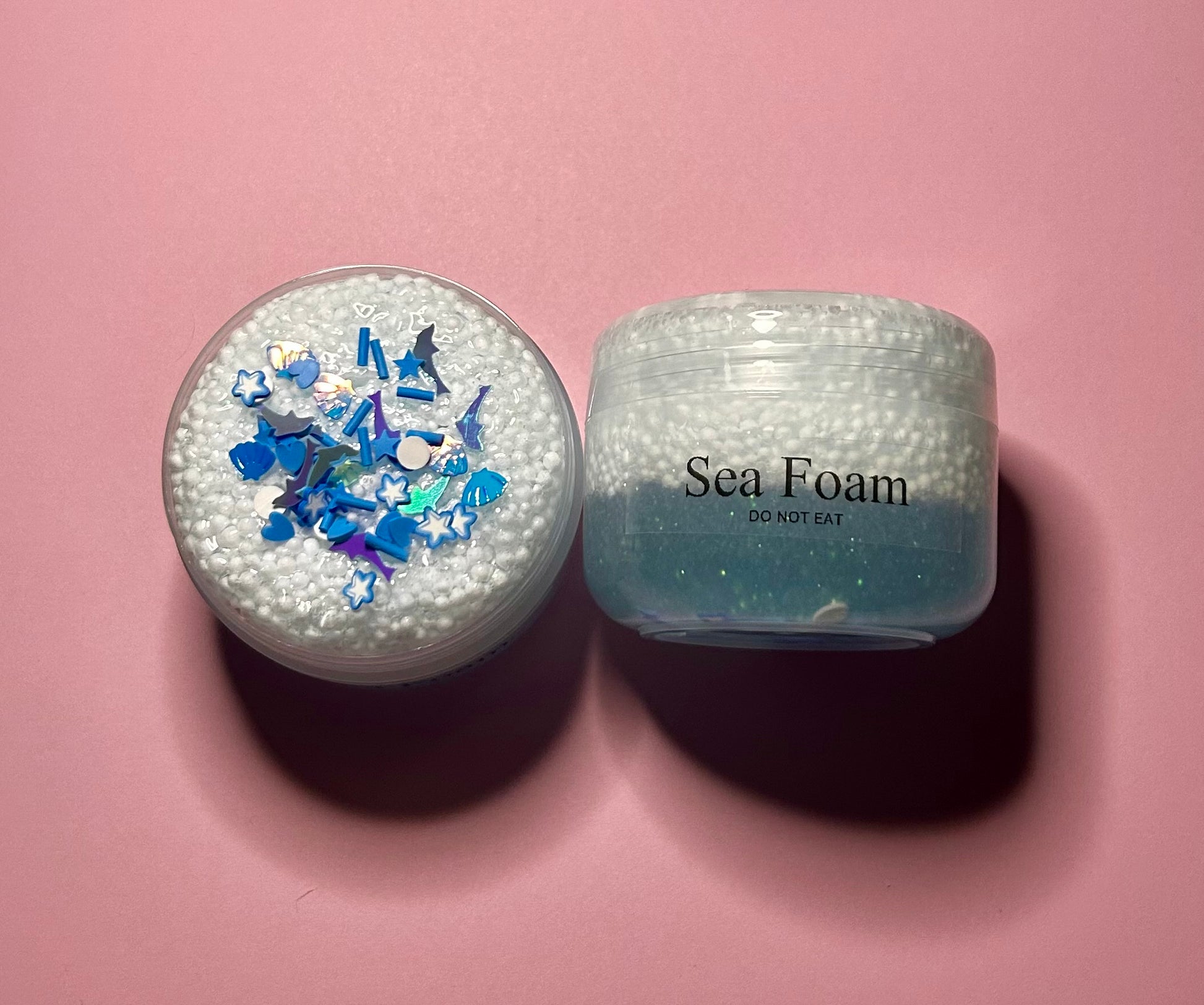 Sea Foam- Clear microfloam slime