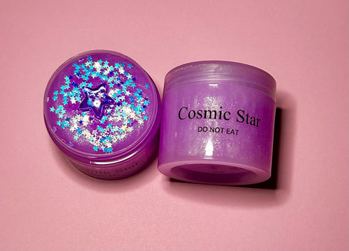 Cosmic Star- Thick clear slime