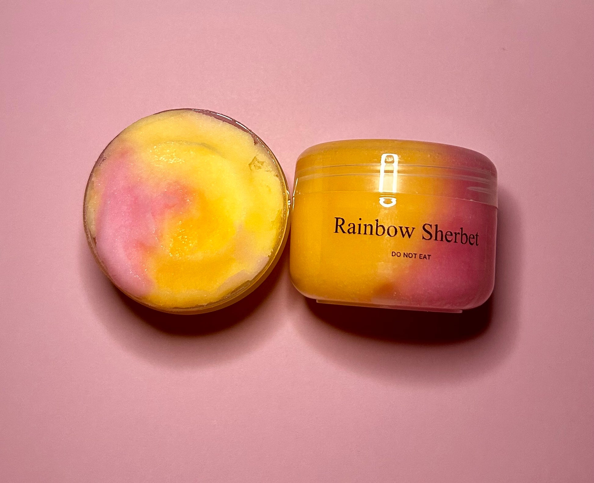 Rainbow Sherbet- Dry icee cloud slime