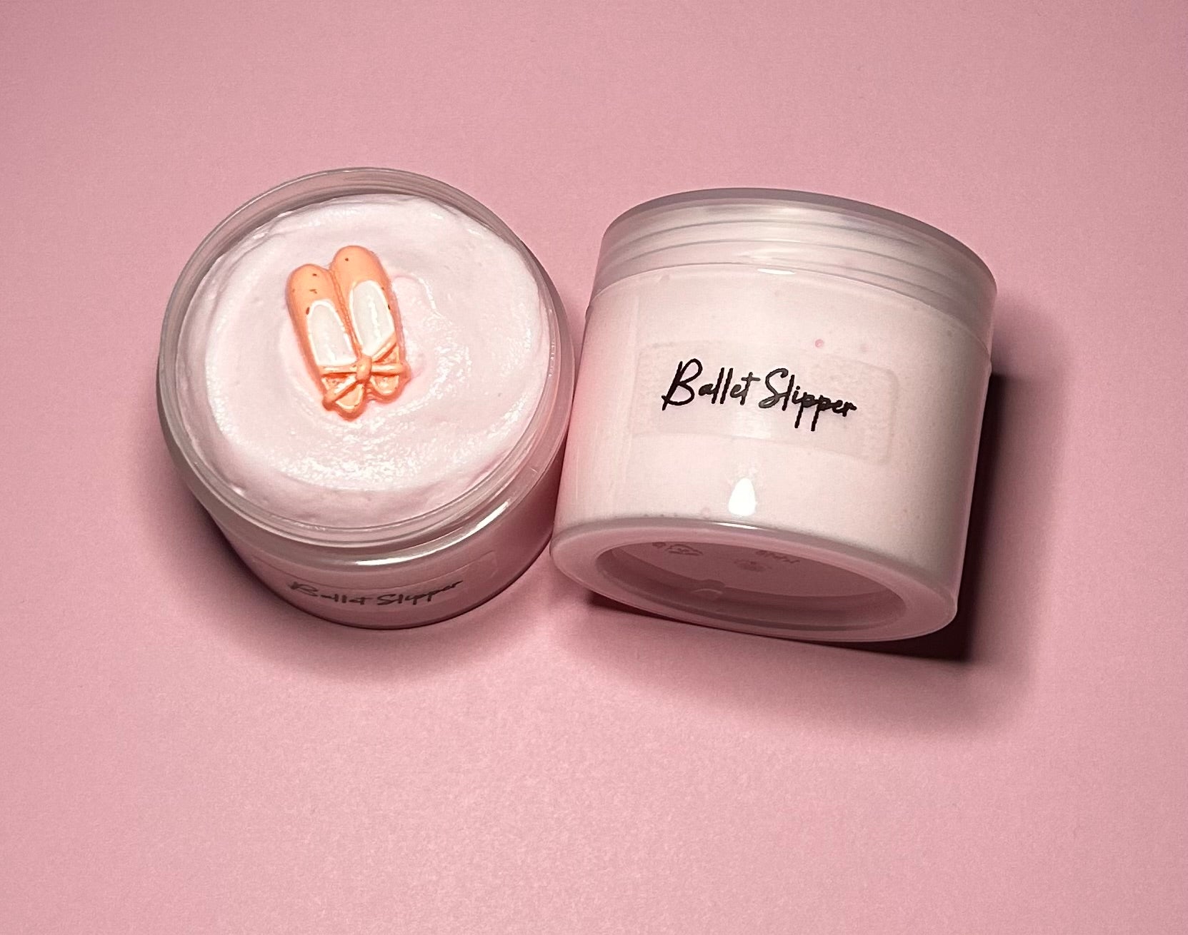 Ballet Slipper- Snow butter slime