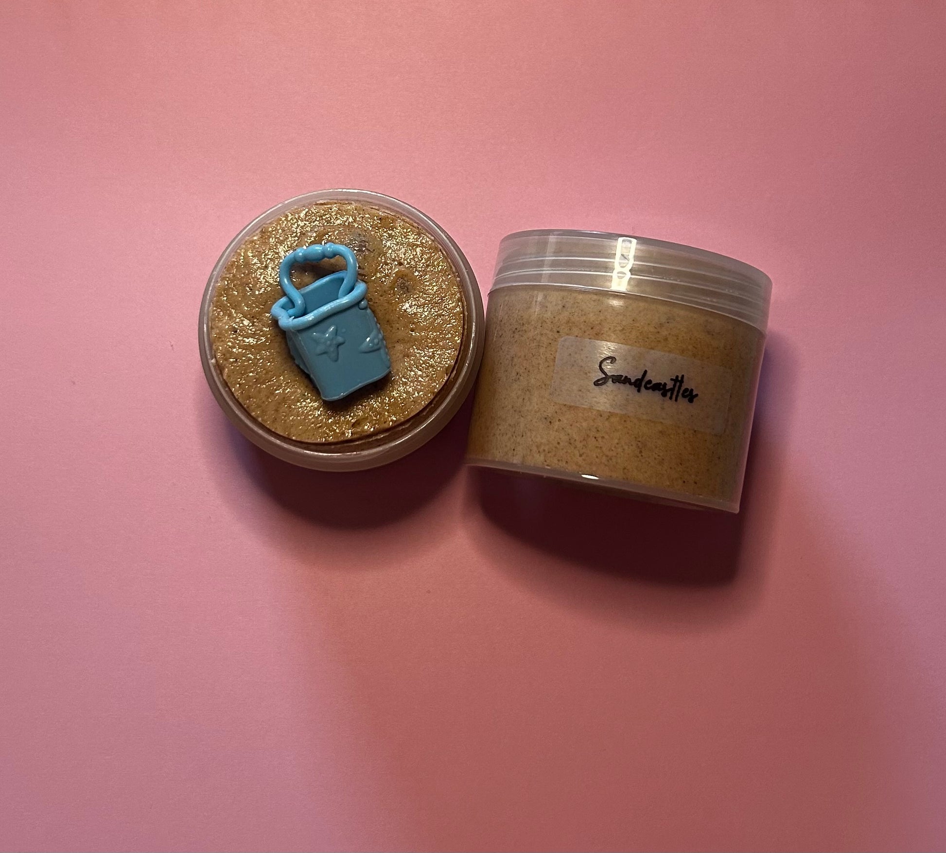 Sandcastles- White glue based fine sand slime
