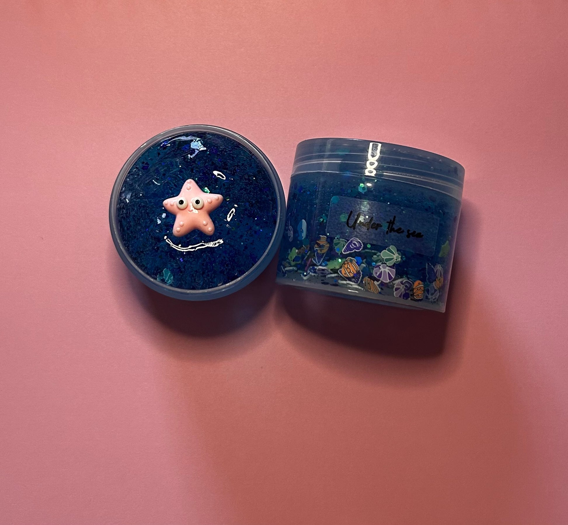 Under The Sea- Coated clear slime